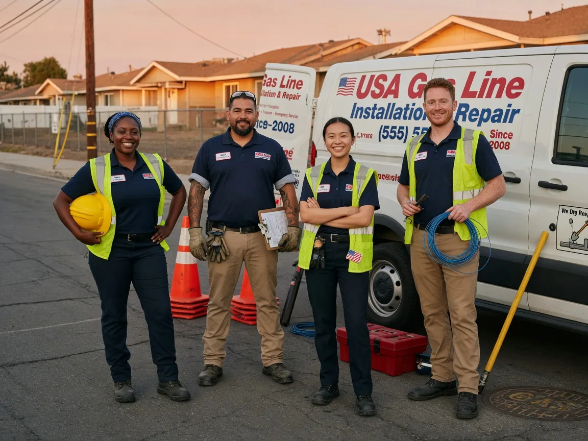Gas Line Installation company in Whitsett, NC